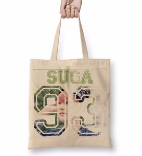 Bts Suga Bez Çanta Uzun Saplı