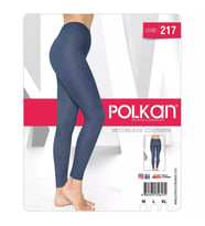 Polkan 217 Bayan Likralı Kot Görünümlü Tayt