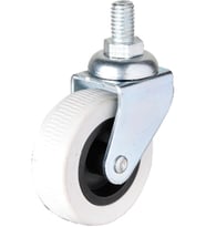 Hts 322 - 50x20 mm Gri Vidalı Teker 4 Adet TG-V 5050