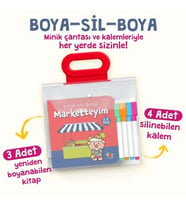 Boya Sil Boya - 2 (Marketteyim - Evdeyim - Parktayım / 2-5 Yaş)