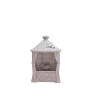 CEREN LLM-HDY0375 PEMBE KUĞU SİM ATAN IŞIKLI SESLİ FANUS