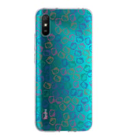Xiaomi Redmi 9A Uyumlu Kapak Hello Kitty Tasarımlı Şeffaf Silikon Kılıf