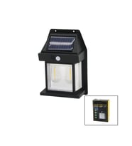 2 LAMBA SOLAR - SENSÖRLÜ APLİK DUVAR LAMBASI DIŞ MEKAN 5.5V - 1W - 1800mAh (5343)