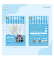 LZ8615 LOZ Araba Blok Seti Mini Poşet 150 Parça -Vagon life