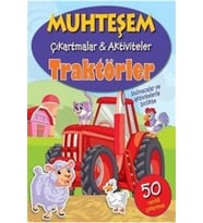 Muhteşem Çıkartmalar ve Aktiviteler Traktörler