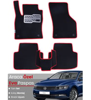 Volkswagen Passat B8 (2015-2019) Uyumlu EVA Paspas Tam Set–Araca Özel,Su Geçirmez,Hızlı Montaj