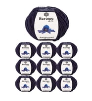 10 Adet Amigurumi El Örgü İpi 50gr 630