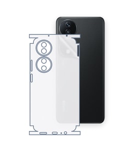 SChitec HONOR X7b Uyumlu Fullbody Arka Kaplama Hidrojel Koruyucu Film