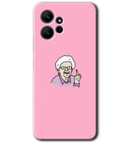 Redmi Note 12 4G Kılıf HD Desen Baskılı Kılıf - Bad Grandmother