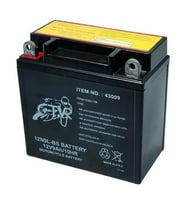 12N9L-BS 12V9AH/10HR Motosiklet Aküsü Jelli (12-9 Dik Akü)