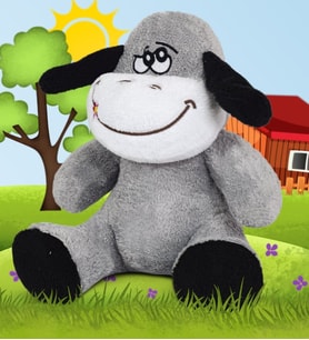 Pandamkee 20 -25 cm Sevimli Eşek (%100 Yerli )