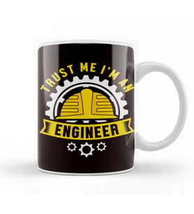 Engineer Mechanical Engineering Construction Machine Science Kupa Bardak Porselen