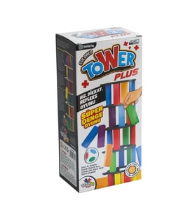 7317 Renkli Plus Tower Süper Denge Oyunu 54 Adet -