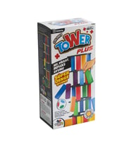 7317 Renkli Plus Tower Süper Denge Oyunu 54 Adet -