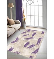 Mor Spor Kaymaz Tabanlı Makinede Yıkanabilir Halı FR09 - 100 x 160 cm
