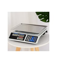 40 Kg Şarjlı Elektronik Dijital Hassas Mutfak Manav Bakkal Kasap Terazisi Çukur Kefeli