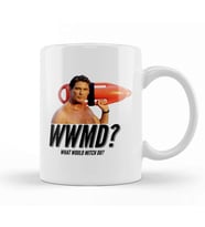 Baywatch What Would Mitch Do David Hasselhof Kupa Bardak Porselen