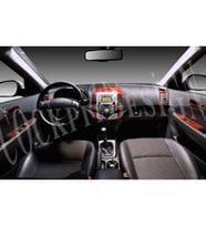 Meriç® Hyundai i30 Ön Torpido Kaplama Maun 18 Parça 2007-2012 (Maun)