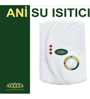 Avesta Lunaris Elektrikli Premiun  7 EmniyetliŞohben Ani Su Isıtıcısı (Beyaz)