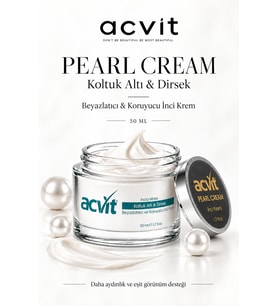 Acvit Koltuk Altı ve Dirsek Beyazlatıcı & Koruyucu Inci Krem - 50 ml