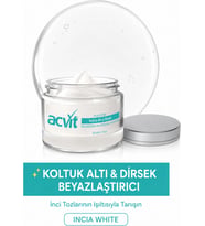 Acvit Koltuk Altı ve Dirsek Beyazlatıcı & Koruyucu Inci Krem - 50 ml