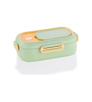 VAGONLIFE BL2106 PASLANMAZ ÇELİK YEMEK KABI - LUNCH BOX 2 BÖLMELİ 550 ML YEŞİL