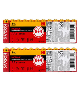Kodak Kalem Pil ZINC Super Heavy Duty 24 Adet