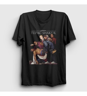 Presmono Unisex Siyah Entombment Of 2pac Tupac Shakur T-Shirt 441753tt