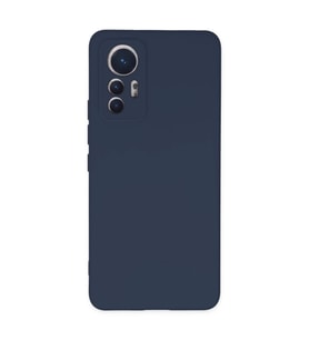 Xiaomi Mi 12 Lite Kılıf Nano içi Kadife Silikon - Lacivert