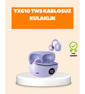 YXG10 Klipsli Açık Kulaklık – Spor İçin Uygun, APTX Ses, Ergonomik Yapı