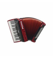Hohner Bravo III 80 Akordiyon (Kırmızı)