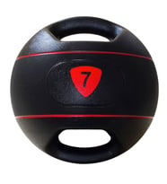 Avessa MB-100-7 Tutamaçlı Sağlık Topu 7 Kg (Kırmızı-Siyah)