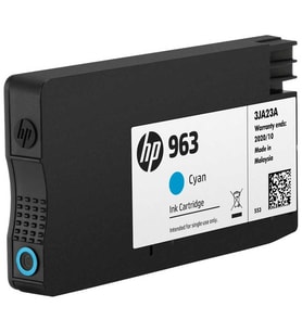 HP 3JA23AE No 963 Cyan 9,5ml Orijinal Mürekkep Kartuşu 700 Sayfa
