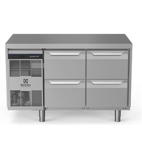 Electrolux Professional Tezgah Tipi Derin Dondurucu, 4x1/2 Çekmeceli, 290 Litre, -22-15 °c, Aısı 304, R290 EH2KBBB