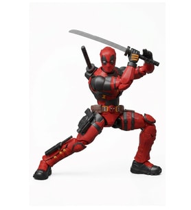 Deadpool and Wolverine Deadpool Figür Yapım Seti - 90 Parça 13.4 cm Lisanslı Marvel Aksiyon Figürü