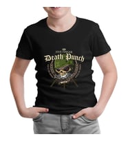 Five Finger Death Punch Poster - Warhead Siyah Çocuk Tshirt