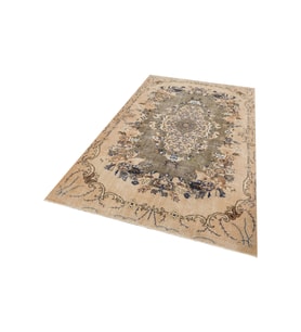 Yün Vintage El Dokuma Halı 163x268 cm F1268