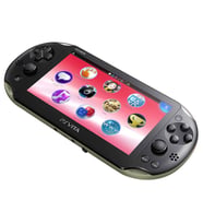 SONY - PS VITA×2 PS Vita 2000 Slim Oyun Konsolu 128GB (sd2vita) HAKİ YEŞİL 3.65v