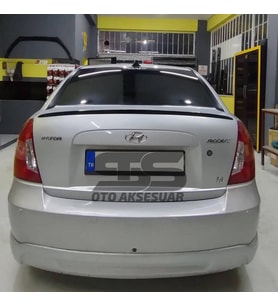  Hyundai Accent Era Bagaj Üstü Spoiler Bagaj Çıtası Piano Black