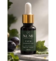 NUMI Naturals Üzüm Çekirdeği Yağı 20 ml %100 Saf Grape Seed Oil Doğal Cilt ve Saç Bakım Yağı
