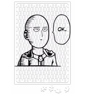 One Punch Man Puzzle 240 Parça Yapboz