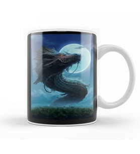 Dragon Bakunawa Kupa Bardak Porselen