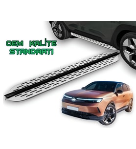 OPEL GRANDLAND B (ELEKTRİKLİ) 2025 2026 2027 ÇİZGİLİ MODEL ARACA ÖZEL BASAMAK