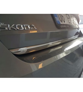 Skoda Octavia A7 Krom Bagaj Alt Çıtası 2015 Sonrası