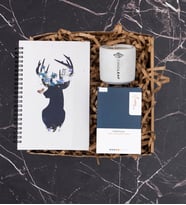 Defter, Mum, Bitki Çayı Hediye Kutusu