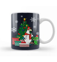 Breezly And Sneezly Around The Christmas Tree Kupa Bardak Porselen