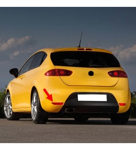 Seat Leon 2 Cupra 2010-2012 Arka Tampon Sol Alt Köşe Reflektörü 1P0945105E