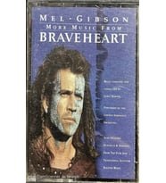 (Plak Değildir KASET tir) Mel Gibson Braveheart Soundtrack Kaset