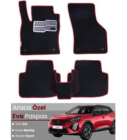 PEUGEOT 2008 ELEKTRİKLİ (2023-2025) Uyumlu EVA Paspas Tam Set–Araca Özel,Oto Paspas