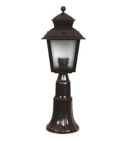 AVONNI BSU-68213-BSY-K Siyah Boyalı Dış Mekan Aydınlatma E27 ABS Polikarbon Cam 18cm